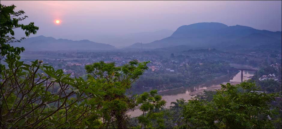 Luang Prabang from Phou Si Hill