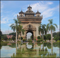 Patuxai Vientiane Laos